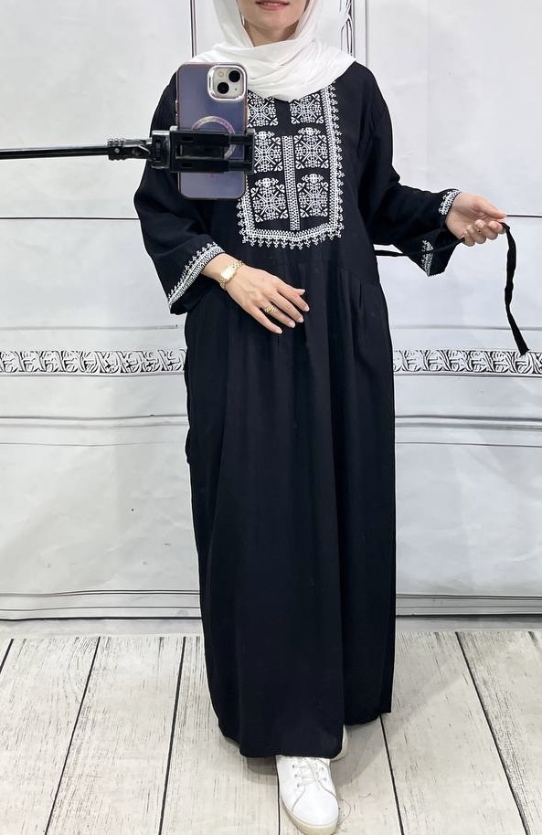 ساحلی نخی -پیراهن مانتویی