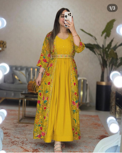 ساحلی/کورتای هندی/پیراهن هندی/سارافون/پیراهن