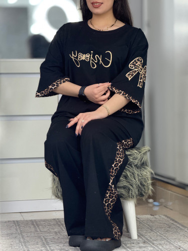 تیشرت شلوار /لانگ و بگ/ست راحتی /لباس خونگی