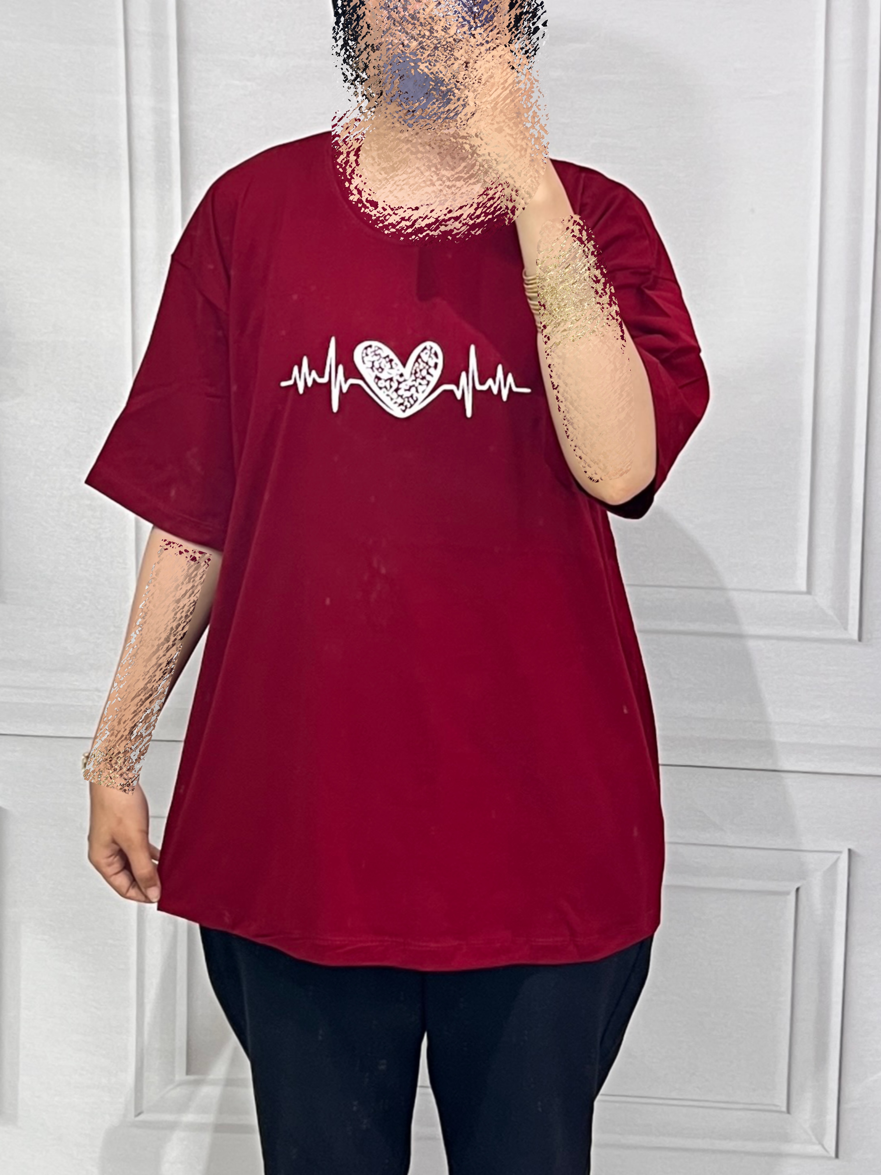 تیشرت لانگ /تیشرت