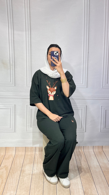 تیشرت شلوار/ست راحتی/لباس زنانه /تیشرت شلوار زنانه